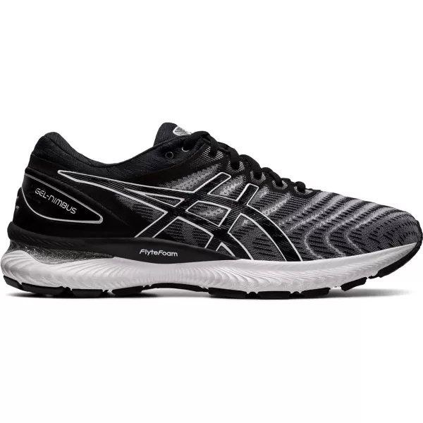 imageASICS Mens GelNimbus 22 Running ShoesWhiteBlack