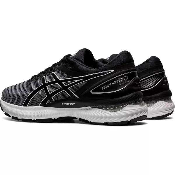 imageASICS Mens GelNimbus 22 Running ShoesWhiteBlack
