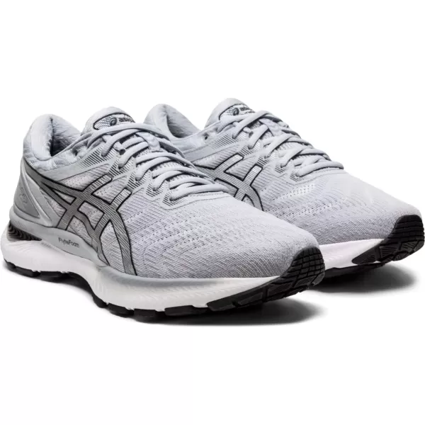 imageASICS Mens GelNimbus 22 Running ShoesWhitePure Silver