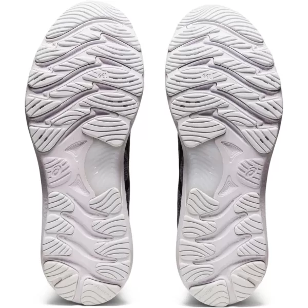 imageASICS Mens GelNimbus 23 Knit Running ShoesSheet RockBlackKnit