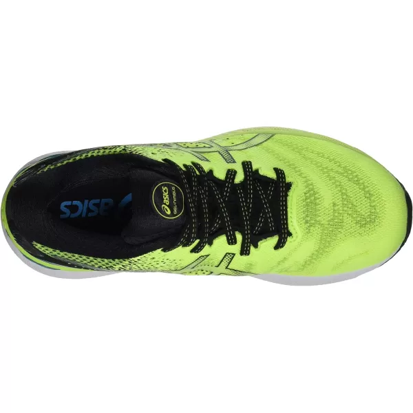 imageASICS Mens GelNimbus 23 LiteShow Running ShoeHazard Green Black