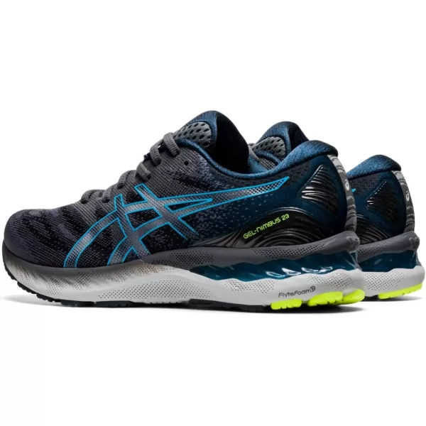 imageASICS Mens GelNimbus 23 Running ShoesCarrier GreyDigital Aqua