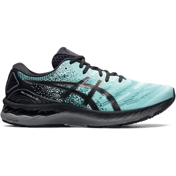 imageASICS Mens GelNimbus 23 Running ShoesClear BlueGunmetal