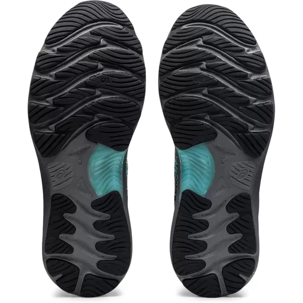 imageASICS Mens GelNimbus 23 Running ShoesClear BlueGunmetal