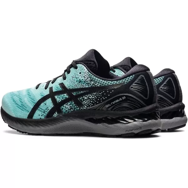 imageASICS Mens GelNimbus 23 Running ShoesClear BlueGunmetal