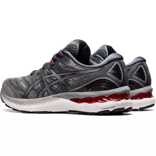 imageASICS Mens GelNimbus 23 Running ShoesSheet RockBlack