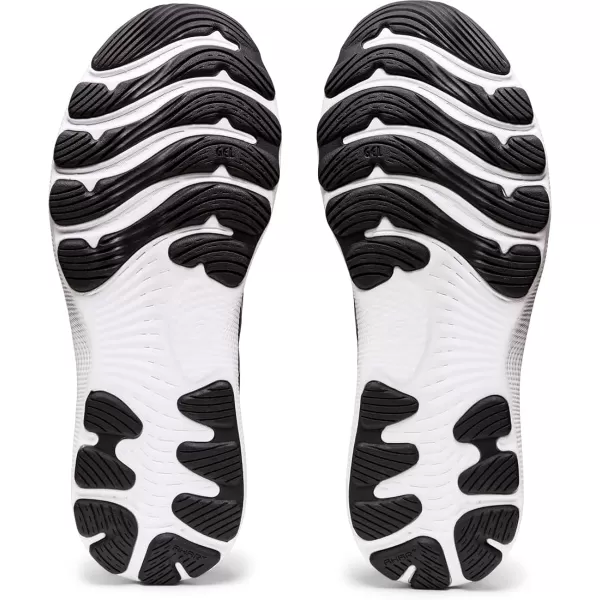imageASICS Mens GelNimbus 24 Platinum Running ShoesBlackWhite