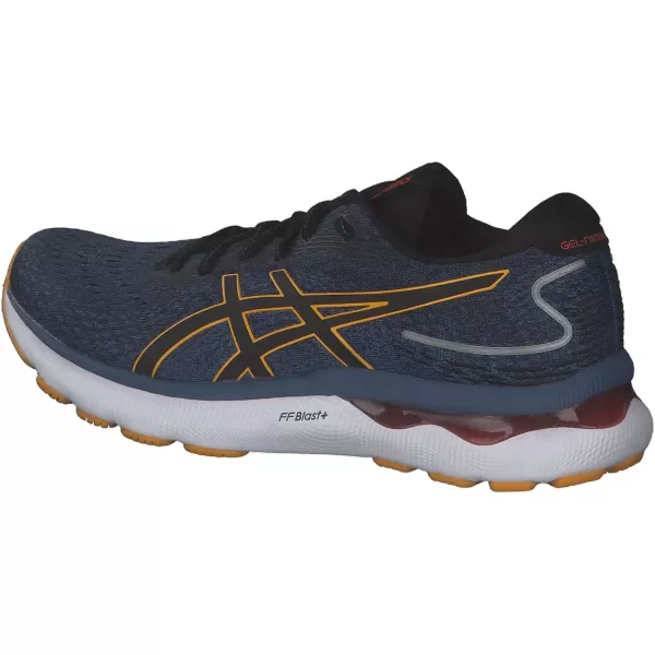 imageASICS Mens GelNimbus 24 Platinum Running ShoesBlue