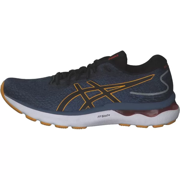 imageASICS Mens GelNimbus 24 Platinum Running ShoesBlue