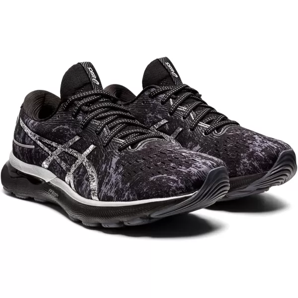 imageASICS Mens GelNimbus 24 Platinum Running ShoesCarrier GreyPure Silver