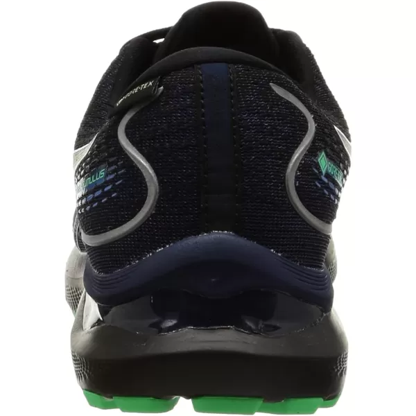 imageASICS Mens GelNimbus 24 Platinum Running ShoesVelvet PineNew Leaf