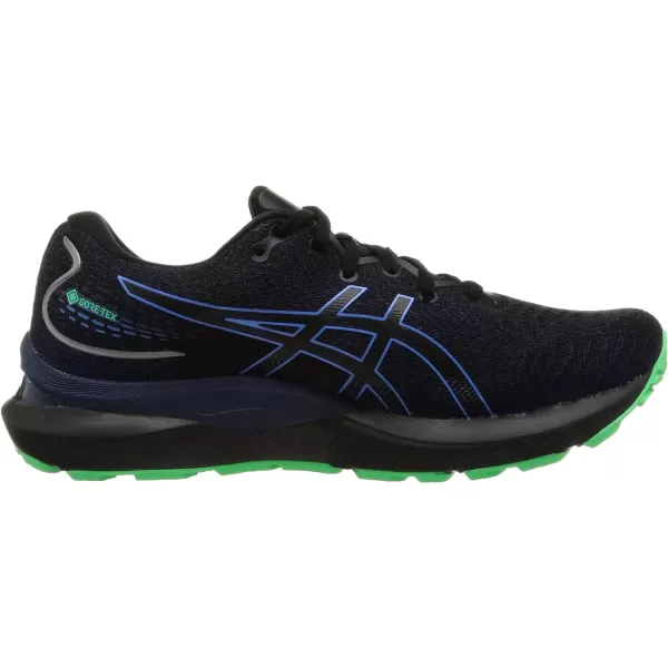 imageASICS Mens GelNimbus 24 Platinum Running ShoesVelvet PineNew Leaf