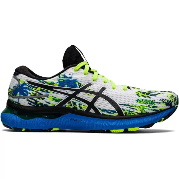 imageASICS Mens GelNimbus 24 Platinum Running ShoesWhiteBlack