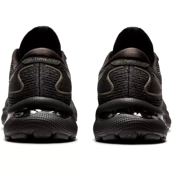 imageASICS Mens GelNimbus 24 Running ShoesBlackBlack