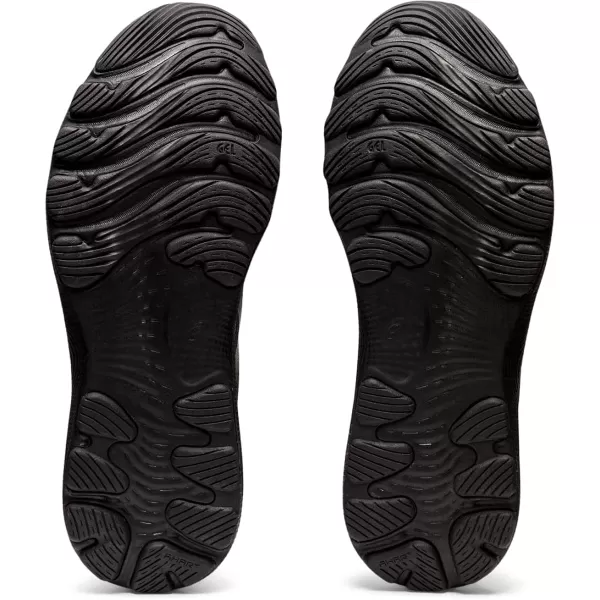 imageASICS Mens GelNimbus 24 Running ShoesBlackBlack