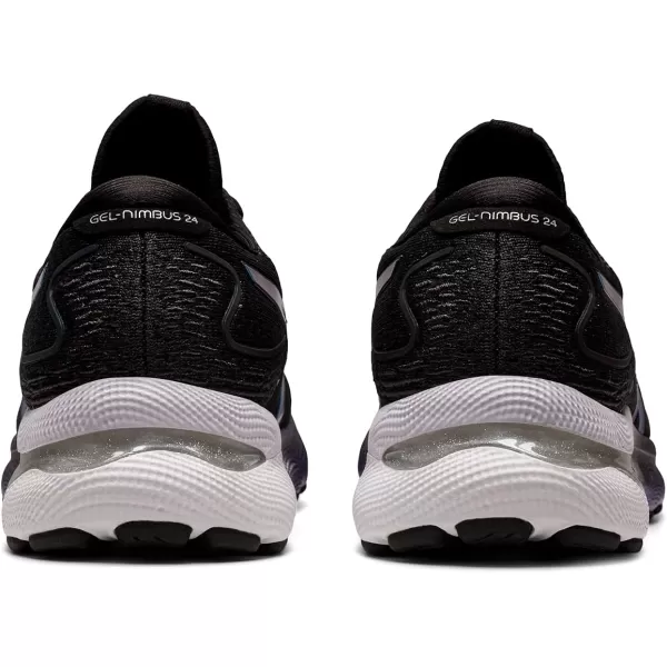imageASICS Mens GelNimbus 24 Running ShoesBlackBlack