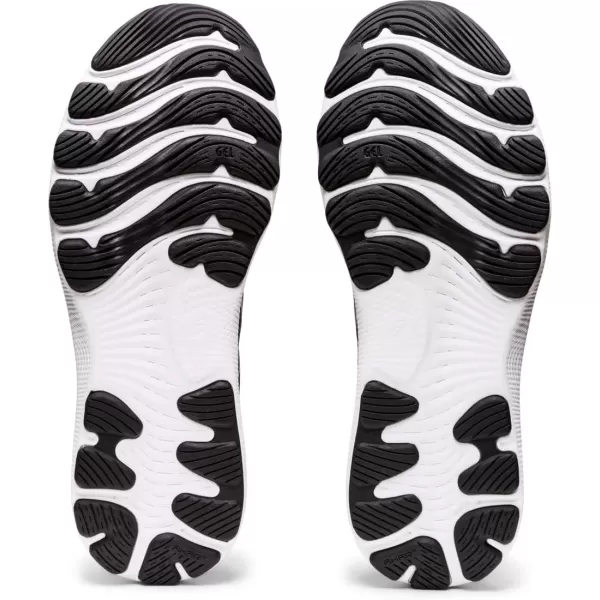 imageASICS Mens GelNimbus 24 Running ShoesBlackWhite