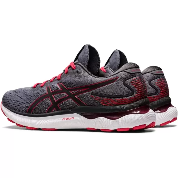 imageASICS Mens GelNimbus 24 Running ShoesMetropolisClassic Red