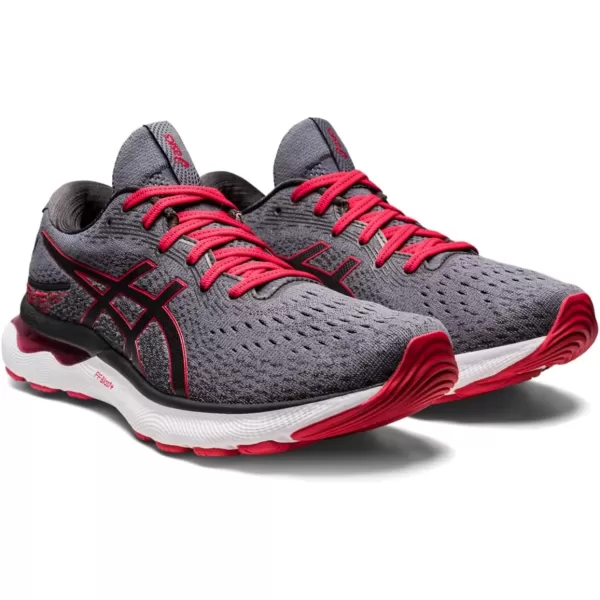 imageASICS Mens GelNimbus 24 Running ShoesMetropolisClassic Red