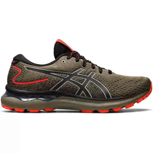imageASICS Mens GelNimbus 24 Trail Running ShoesNature BathingOlive