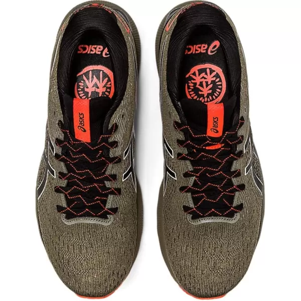 imageASICS Mens GelNimbus 24 Trail Running ShoesNature BathingOlive
