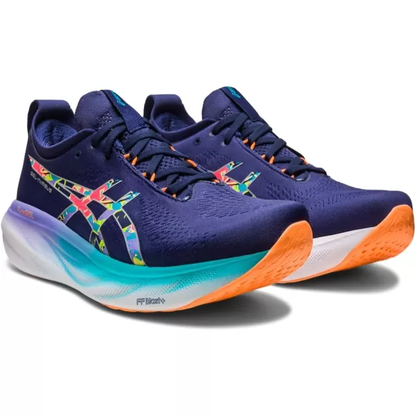 imageASICS Mens GelNimbus 25 LITEShow Running ShoesLime ZestLiteshow