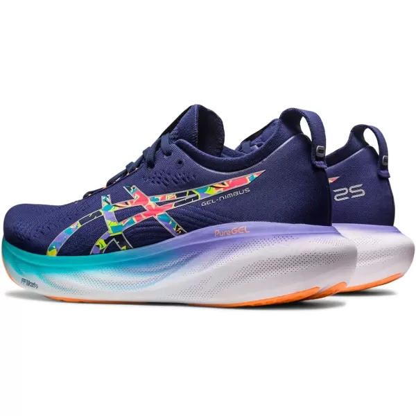 imageASICS Mens GelNimbus 25 LITEShow Running ShoesLime ZestLiteshow