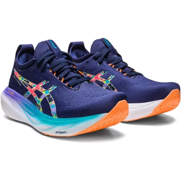 imageASICS Mens GelNimbus 25 LITEShow Running ShoesLime ZestLiteshow