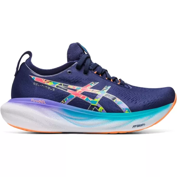 imageASICS Mens GelNimbus 25 LITEShow Running ShoesLime ZestLiteshow