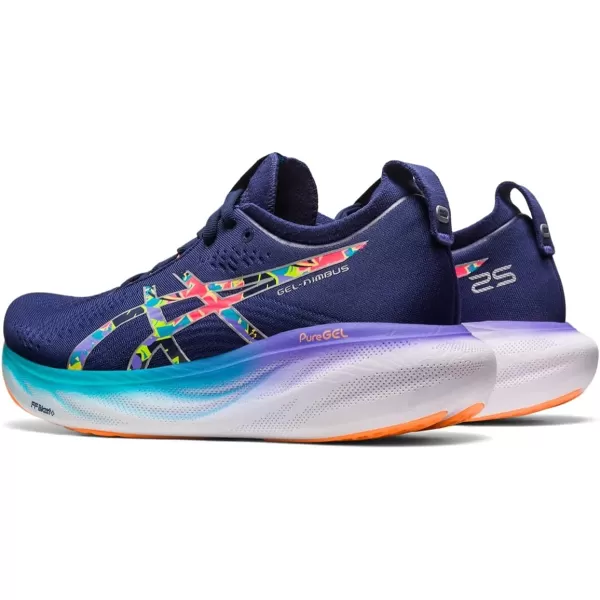 imageASICS Mens GelNimbus 25 LITEShow Running ShoesLime ZestLiteshow