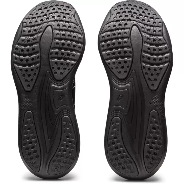 imageASICS Mens GelNimbus 25 Platinum Running ShoesBlackPure Silver