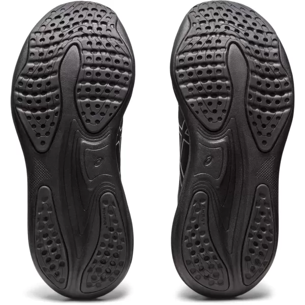 imageASICS Mens GelNimbus 25 Platinum Running ShoesBlackPure Silver