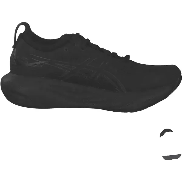 imageASICS Mens GelNimbus 25 Running ShoesBlack