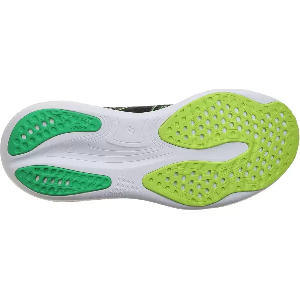 imageASICS Mens GelNimbus 25 Running ShoesBlack Lime Zest