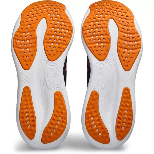 imageASICS Mens GelNimbus 25 Running ShoesDeep Ocean Bright Orange