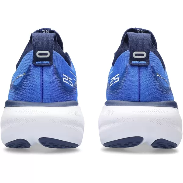 imageASICS Mens GelNimbus 25 Running ShoesIllusion BluePure Silver