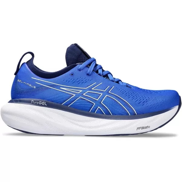 imageASICS Mens GelNimbus 25 Running ShoesIllusion BluePure Silver