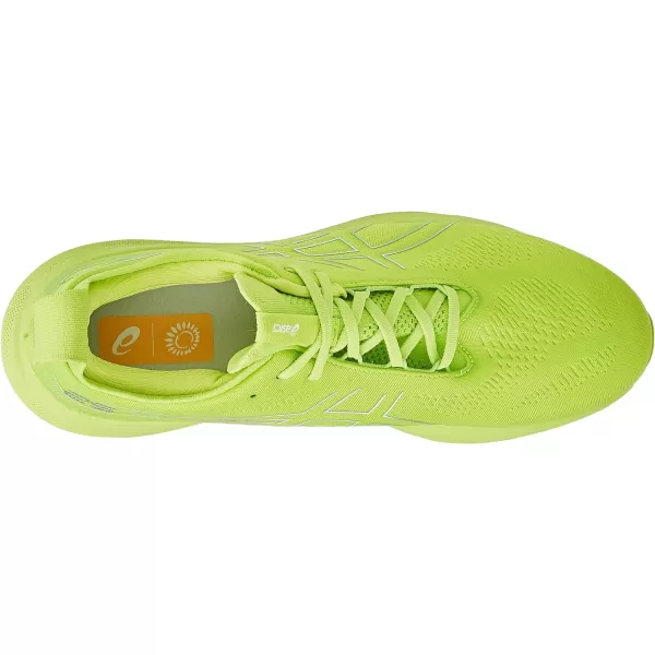 imageASICS Mens GelNimbus 25 Running ShoesLime Zest White