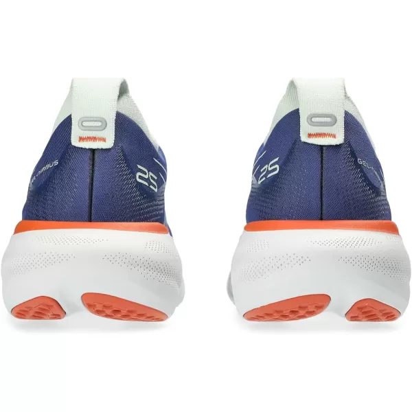 imageASICS Mens GelNimbus 25 Running ShoesNavy PeonyDewkist