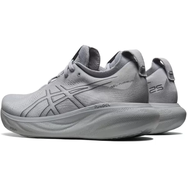 imageASICS Mens GelNimbus 25 Running ShoesSheet RockCarrier Grey