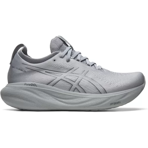 imageASICS Mens GelNimbus 25 Running ShoesSheet RockCarrier Grey