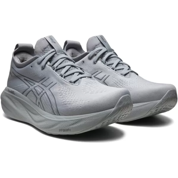 imageASICS Mens GelNimbus 25 Running ShoesSheet RockCarrier Grey