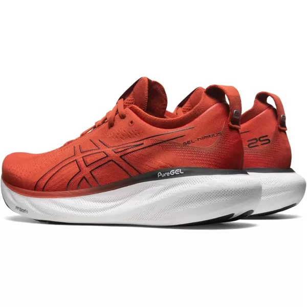 imageASICS Mens GelNimbus 25 Running ShoesSpice LatteBlack