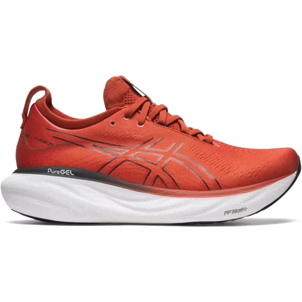 imageASICS Mens GelNimbus 25 Running ShoesSpice LatteBlack