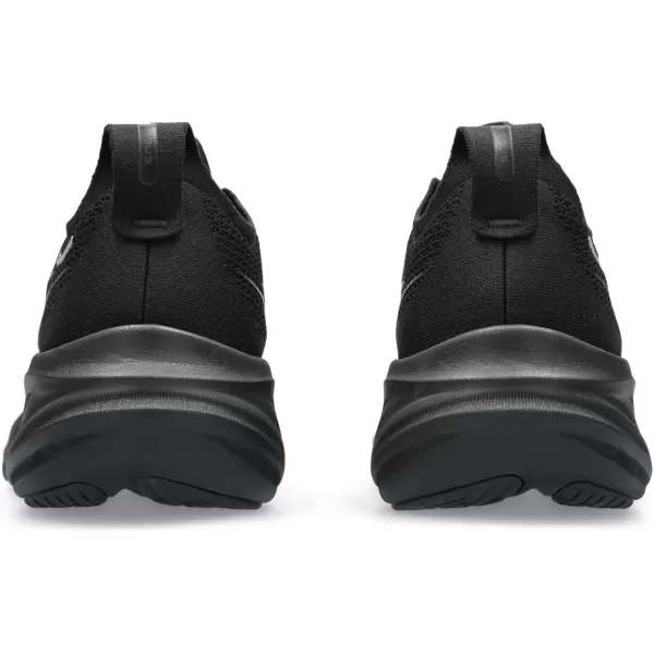 imageASICS Mens GelNimbus 26 Running ShoeBlackBlack