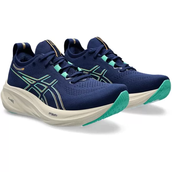 imageASICS Mens GelNimbus 26 Running ShoeMulticoloured