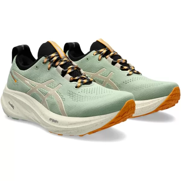 imageASICS Mens GelNimbus 26 Running ShoeNature BathingFellow Yellow