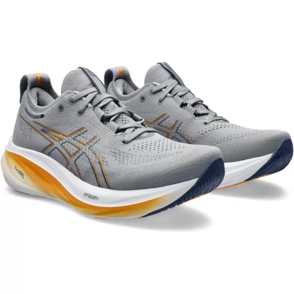 imageASICS Mens GelNimbus 26 Running ShoeSheet RockThunder Blue