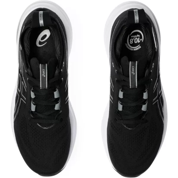 imageASICS Mens GelNimbus 26 Running ShoesBlack Grey