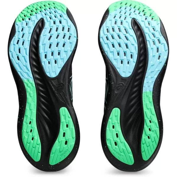 imageASICS Mens GelNimbus 26 Running ShoesBlackSoothing Sea